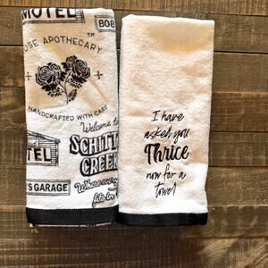 Schitts Creek Set Of 2 Hand Towels